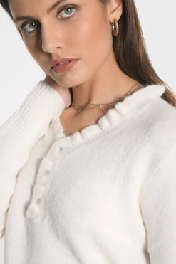 PULL COL V SANDRINE^KOOKAÏ Flash Sale