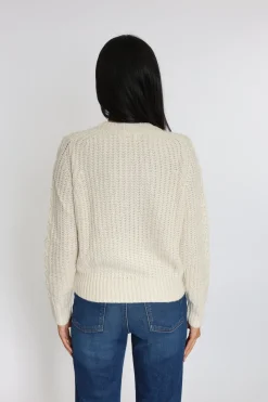 PULL LANA COL ROND ÉCRU^KOOKAÏ Online