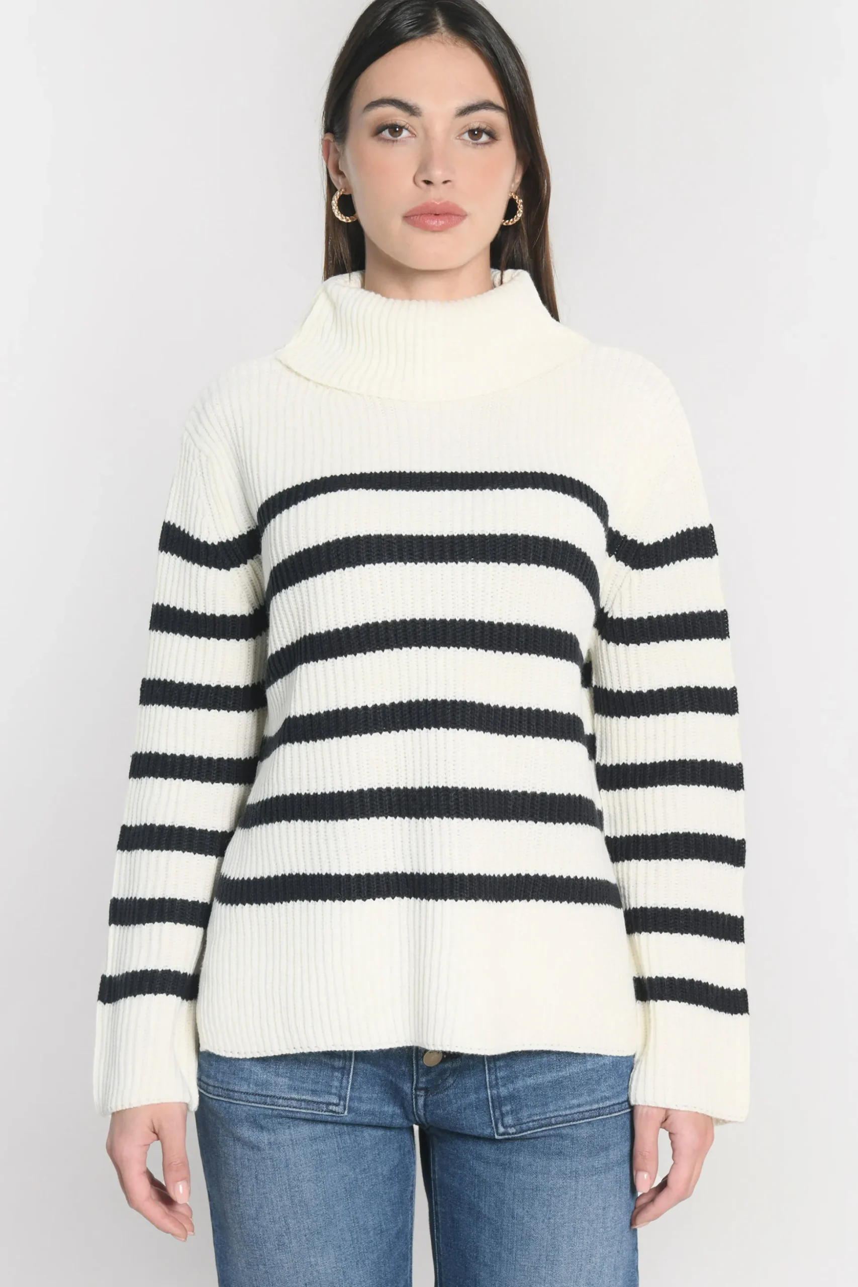 PULL MARIN SIW ÉCRU/MARINE^KOOKAÏ Flash Sale