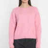 PULL MONICA ROSE POUDRÉ CHINÉ^KOOKAÏ Fashion
