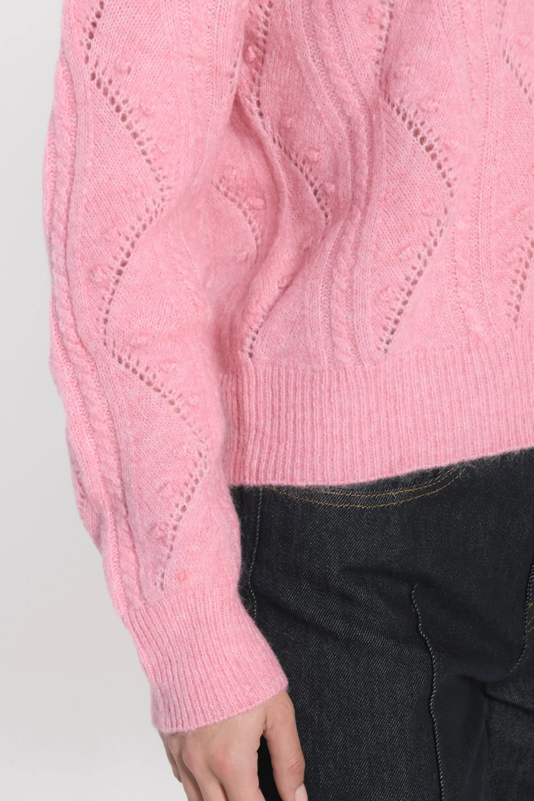 PULL MONICA ROSE POUDRÉ CHINÉ^KOOKAÏ Fashion