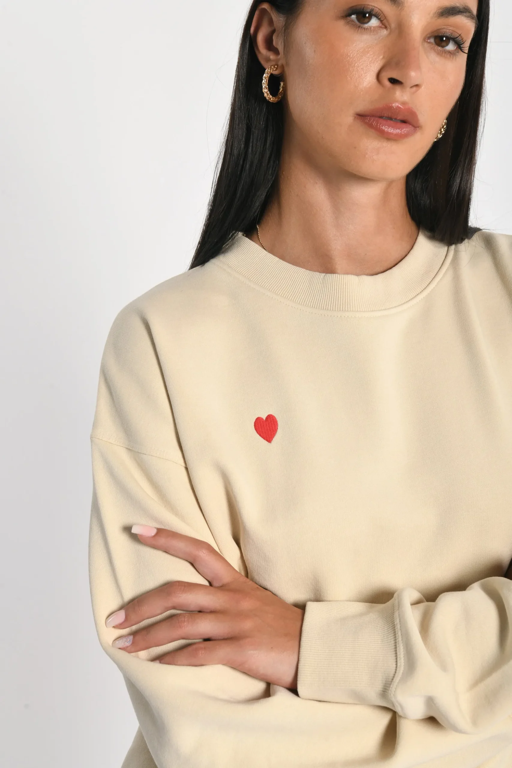 SWEATSHIRT COEUR - SUZY -^KOOKAÏ Online