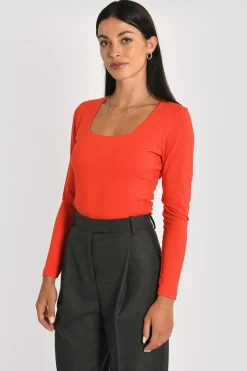 T-SHIRT COL CARRÉ CLEMENTINE^KOOKAÏ Best