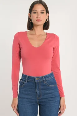 T-SHIRT COL V MATHILDA^KOOKAÏ Best Sale