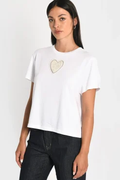 T-SHIRT CŒR PERLÉ NINA^KOOKAÏ Best Sale