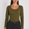T-SHIRT FINES COTES COL DANSEUSE MERRY^KOOKAÏ Clearance