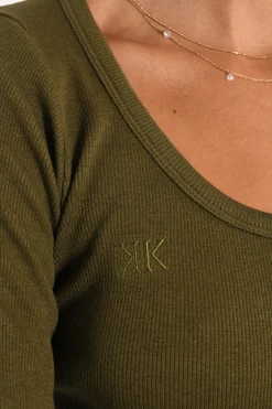 T-SHIRT FINES COTES COL DANSEUSE MERRY^KOOKAÏ Clearance