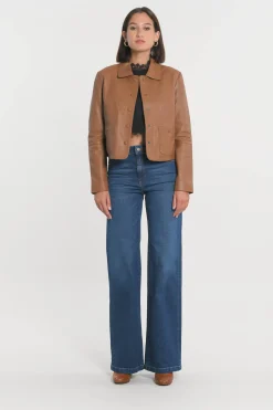 VESTE CUIR - OLIVIA -^KOOKAÏ Clearance