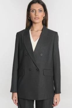 VESTE SHEILA GRIS FONCE^KOOKAÏ Store